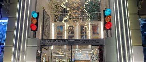 Façade de l’hébergement