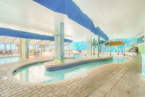 Indoor pool, a heated pool - The Caribbean Resort and Villas #327 (Myrtle Beach)