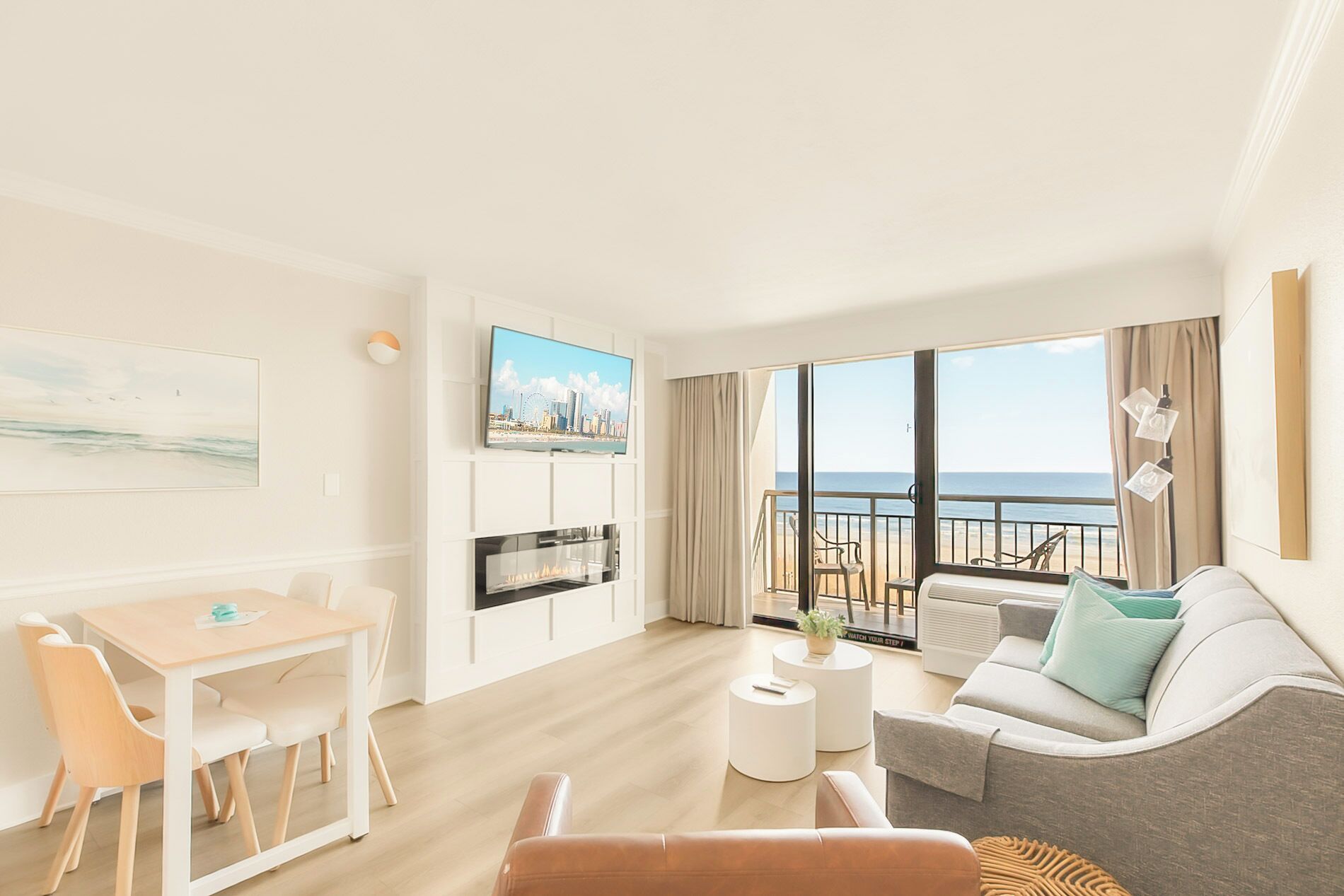 智能电视、壁炉