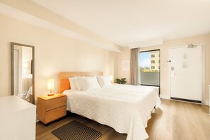1 chambre, fer et planche à repasser, Wi-Fi gratuit, draps fournis