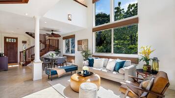 Kondominium, Beberapa Tempat Tidur, beranda, pemandangan kebun (Palm Villas at Mauna Lani H1) | Area keluarga