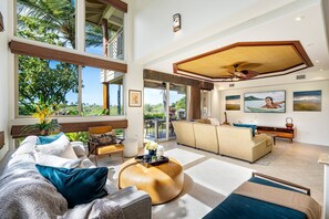 Kondominium, Beberapa Tempat Tidur, beranda, pemandangan kebun (Palm Villas at Mauna Lani H1) | Area keluarga