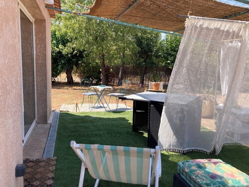 Rez-de-jardin Studio8 Cosy~Piscine~Jardin