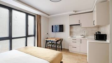 1 Schlafzimmer, Bügeleisen/Bügelbrett, kostenloses WLAN, Bettwäsche