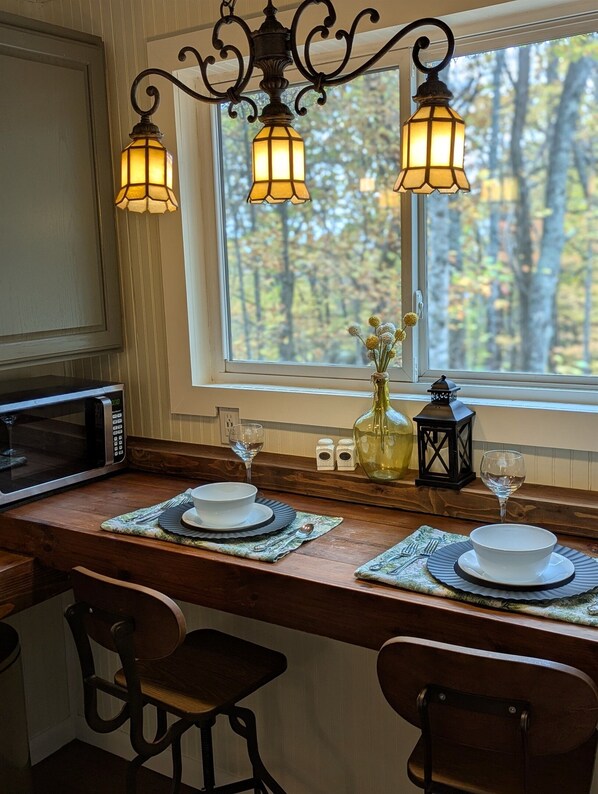 Interior - Classy Cabin with Private Deck on the Mountain (Black Mountain)