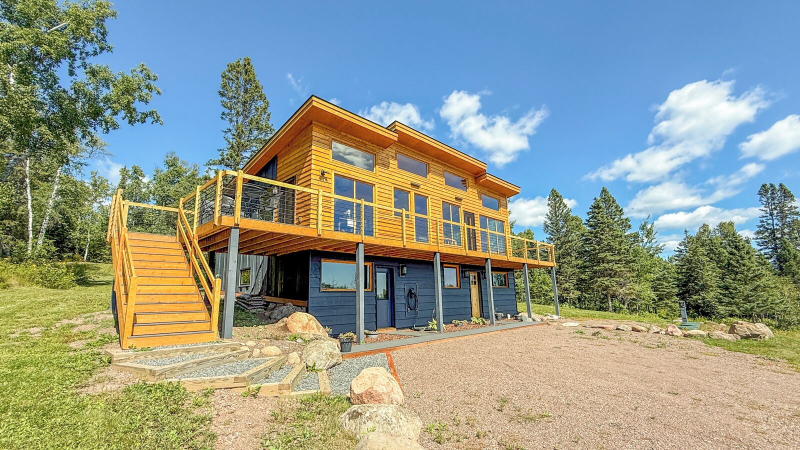 Cross River Cabin in Schroeder, Minnesota.