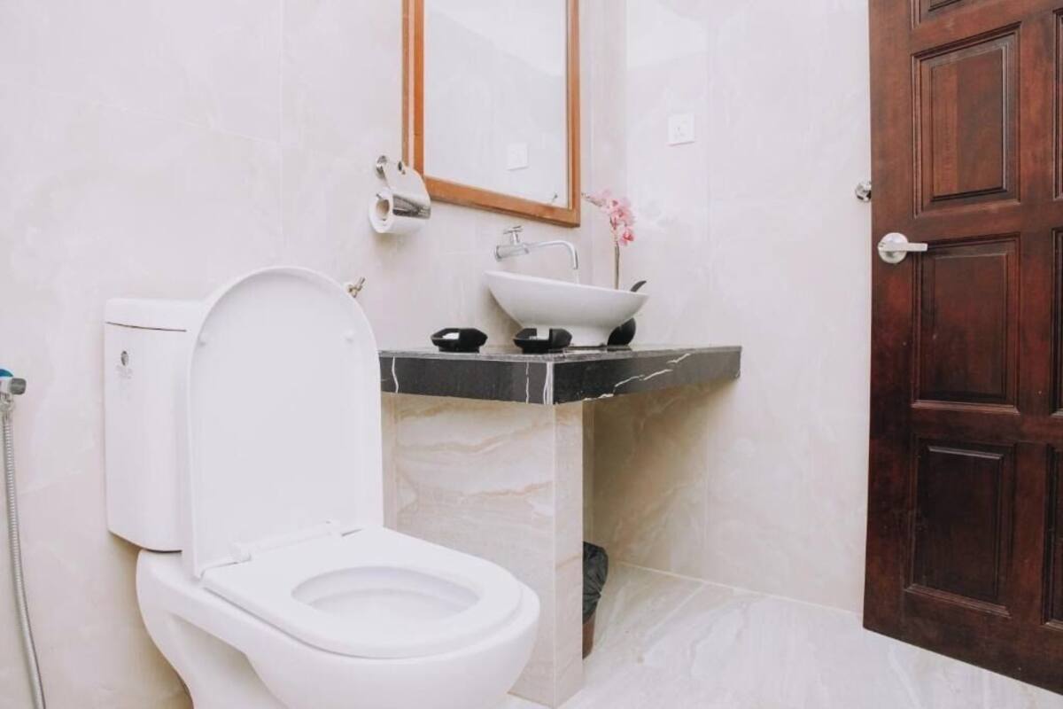 Gratis toiletartikler, hjemmesko, håndklæder, Sæbe