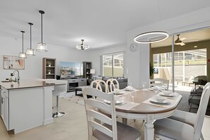 Dining - ChampionsGate 4BR w/ Pool, Themes, Near Disney (Davenport)
