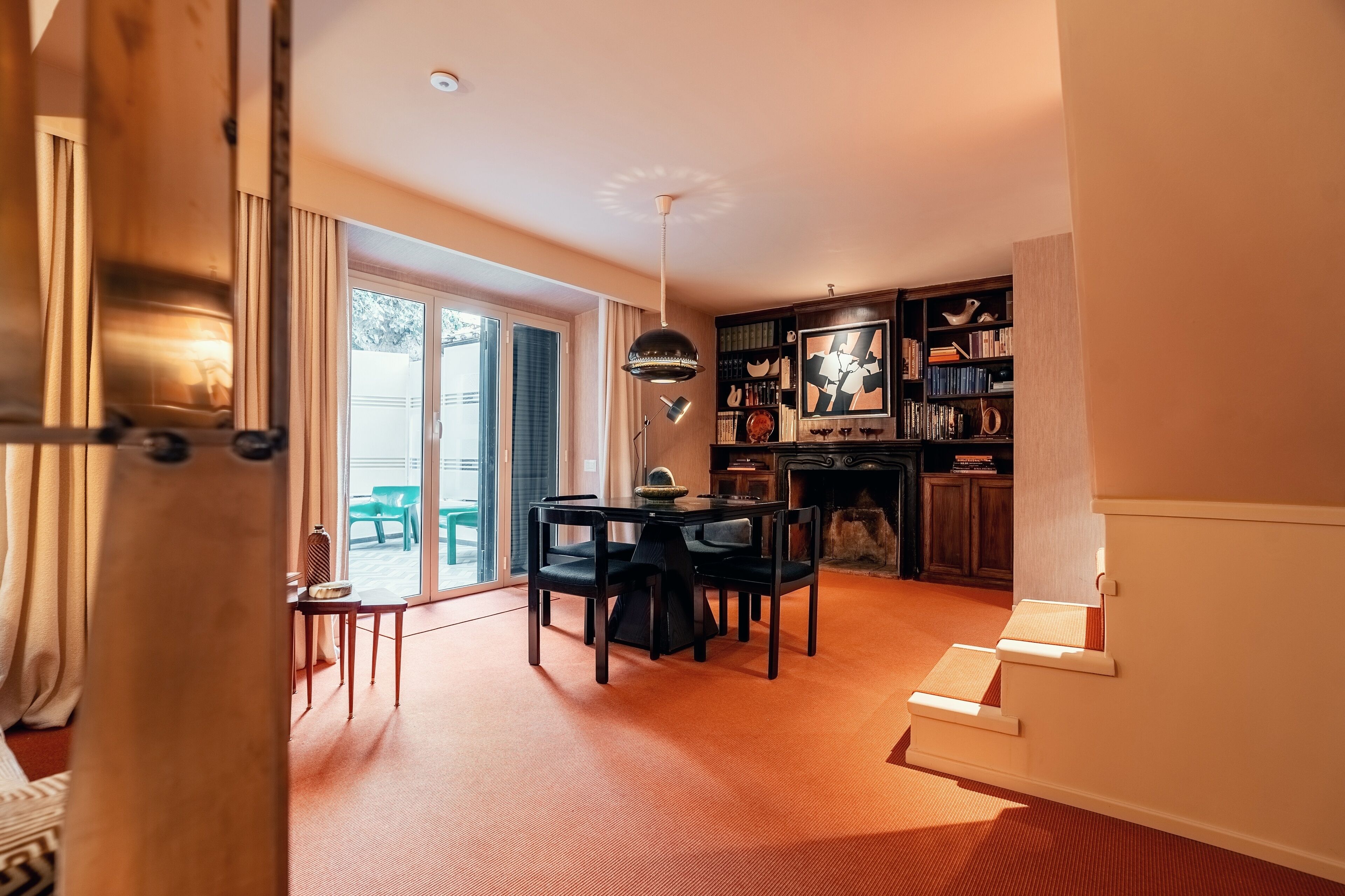 Suíte superluxo, 1 quarto, cozinha americana | Área de estar