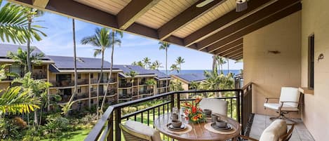 公寓式客房, 多张床, 外廊, 海洋景观 (Kona Makai 5307) | 室外用餐
