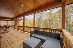 Terrace/patio - Ski In/Ski Out Deep Creek Home w/ Hot Tub (McHenry)