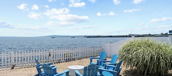 Cozy Beachfront Paradise — Hot Tub, Fire Pit & Views for Days