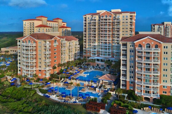 Exterior - 2 Bedroom Garden View Villa #1 Marriott's OceanWatch -Timeshare- (Myrtle Beach)