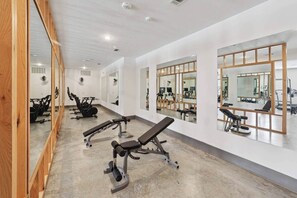 Fitness facility - Landing Furnished Apartments - Northwest Charlotte (Charlotte)