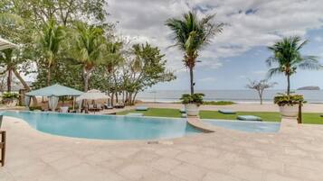 Vue sur la plage/l’océan