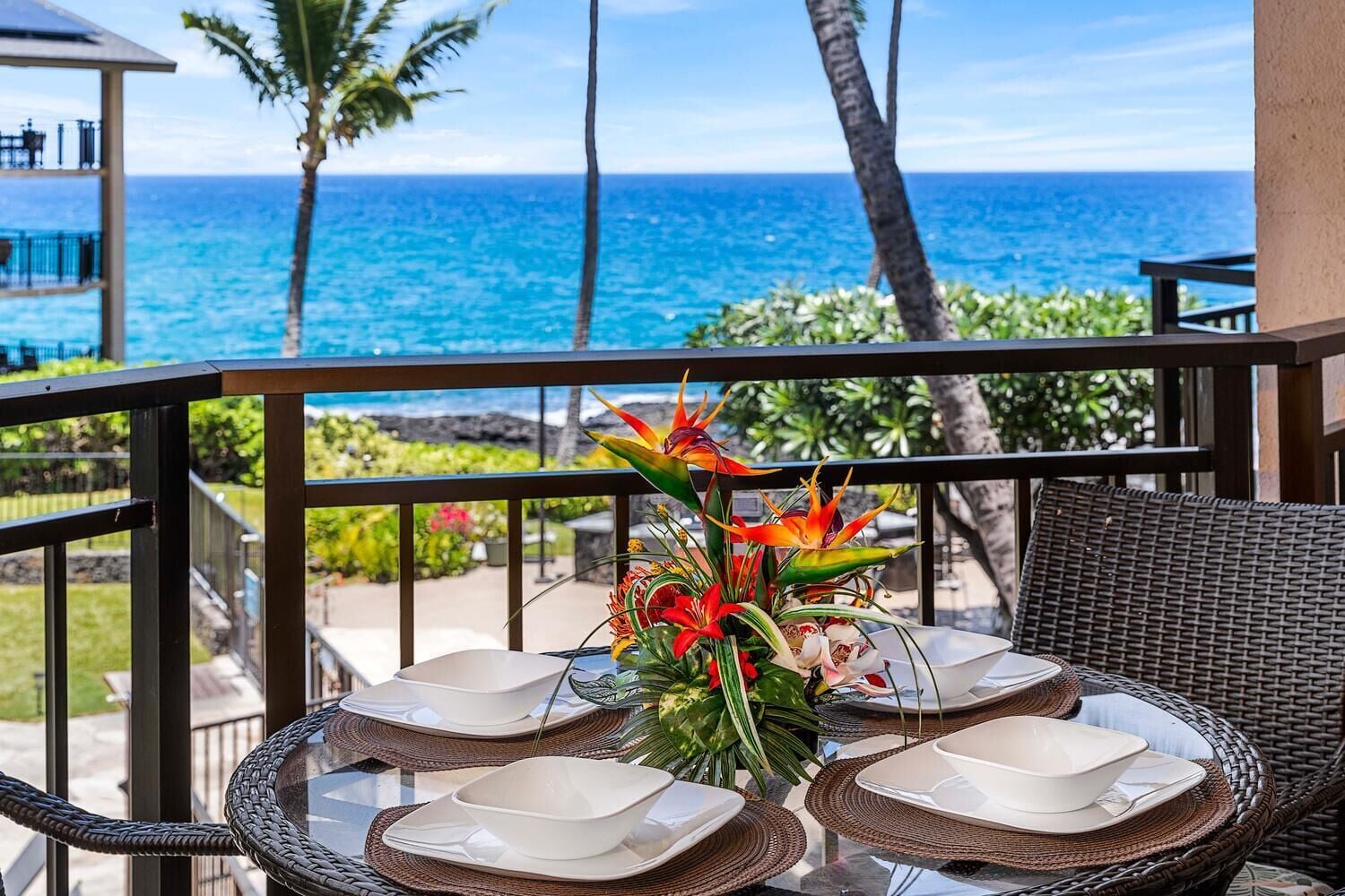 Condo, 1 King Bed with Sofa bed, Lanai, Ocean View (Kona Makai 6204) | View from room