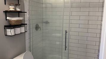 Towels, soap, toilet paper