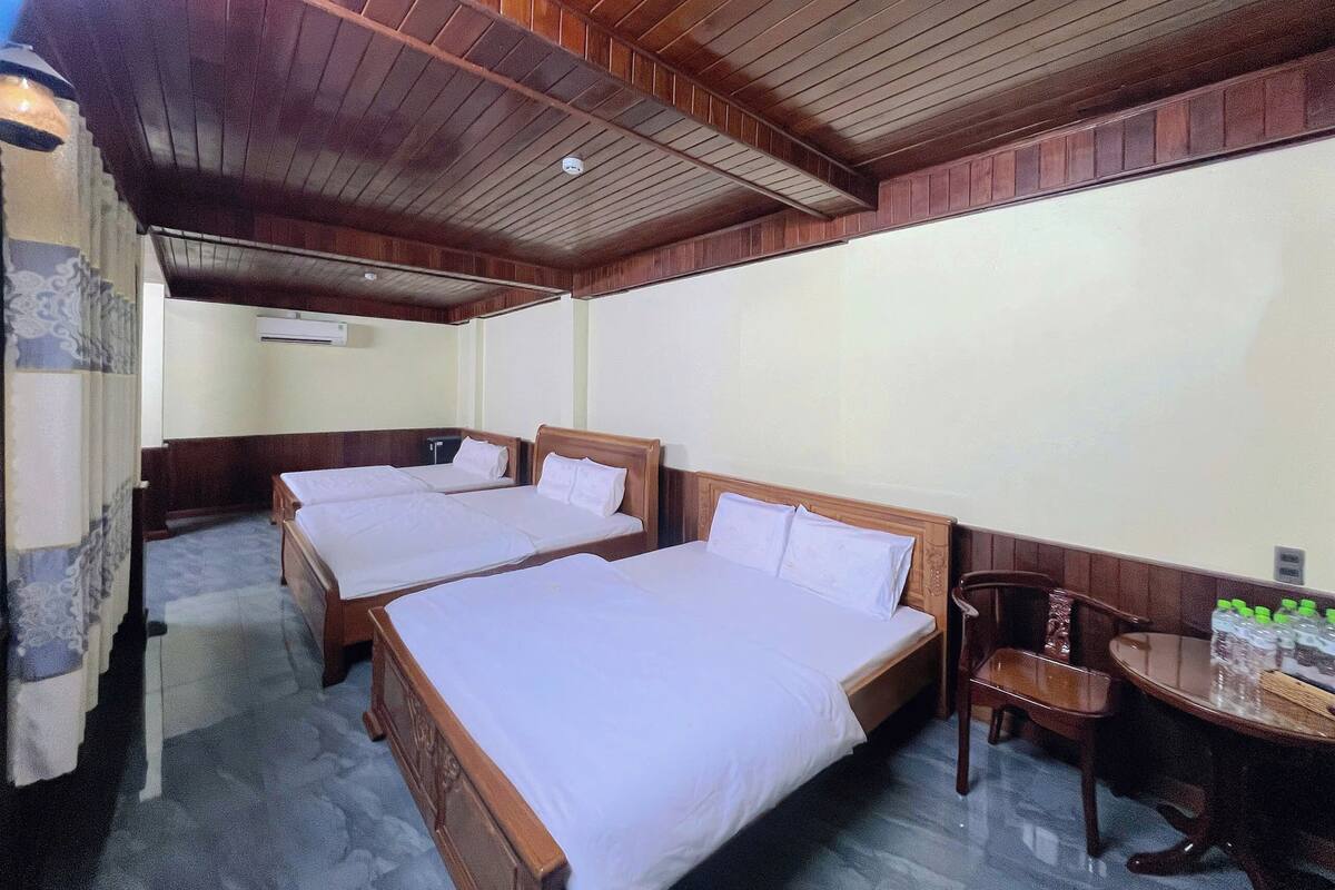 Family Shared Dormitory | In-room safe, blackout drapes, soundproofing, iron/ironing board