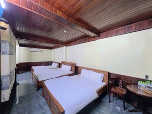 Family Shared Dormitory | In-room safe, blackout drapes, soundproofing, iron/ironing board