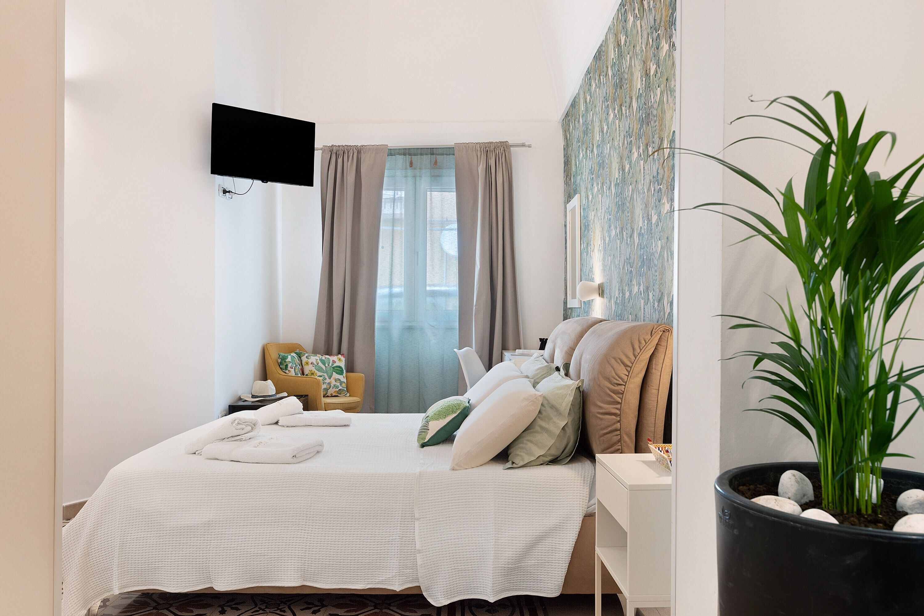 1 室のベッドルーム、WiFi、ベッドシーツ