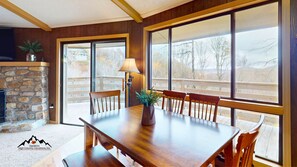 Dining - Timbers A3 • Rustic Modern Cabin with Views (Sugar Mountain)