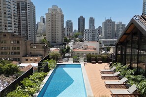 Pool - Apartment in Perdizes with air conditioning, pool, near Allianz Arena. (São Paulo)