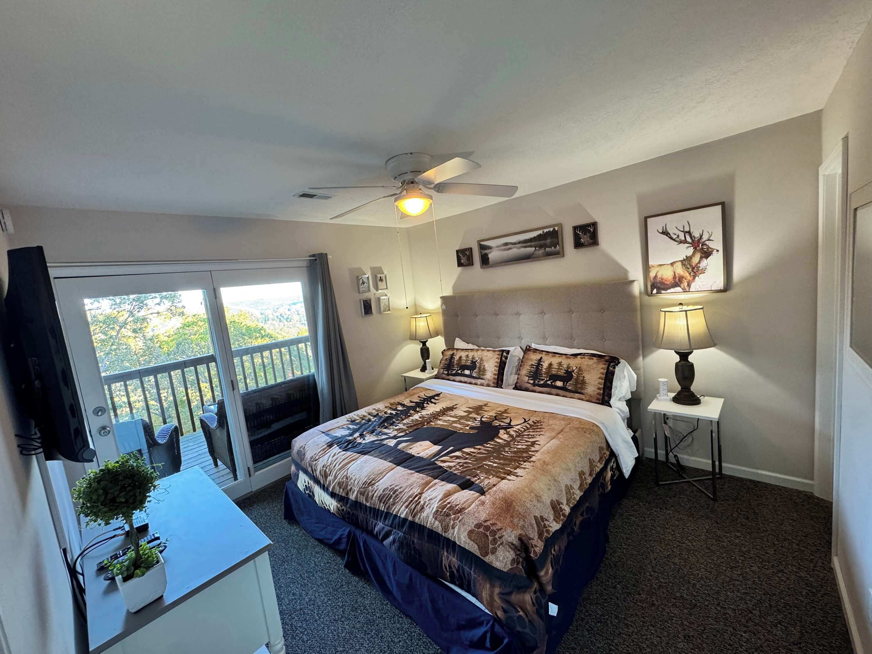 2 bedrooms, iron/ironing board, travel crib, WiFi