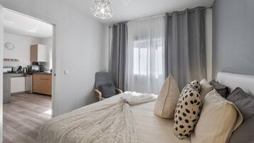 1 quarto, ferros/tábuas de passar roupa, Wi-Fi, roupa de cama