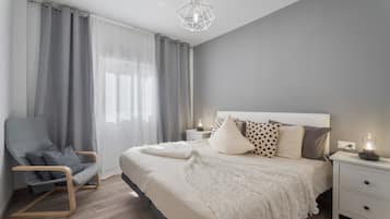 1 makuuhuone, silitysrauta/-lauta, Wi-Fi, vuodevaatteet