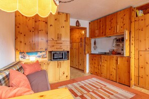 Apartment, Non Smoking, Mountain View | Living area