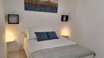 2 bedrooms, iron/ironing board