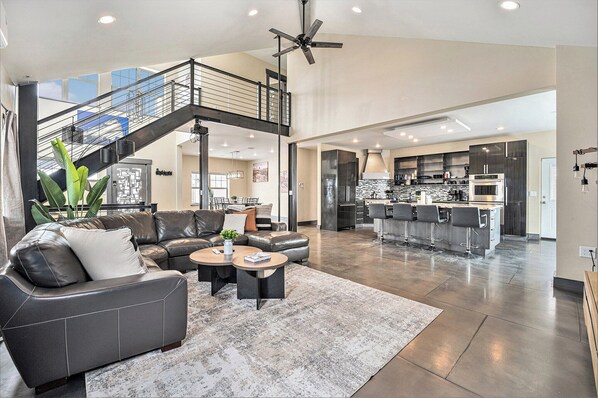 Área de sala de estar