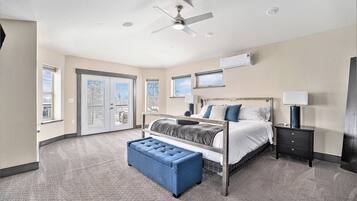 4 habitaciones, tabla de planchar con plancha, internet y ropa de cama