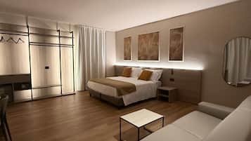 Zimmersafe, Schreibtisch, laptopgeeigneter Arbeitsplatz