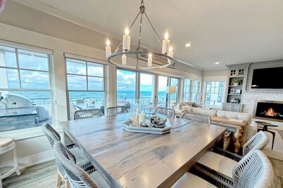 New private beachfront home on Lake Michigan now booking summer 2026