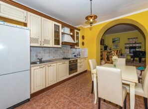 House (Holiday Home Marin AS with Pool) | Private kitchen | Fridge - Holiday Home Marin AS (Drnis)