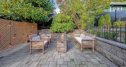 Cozy Garden Suite with Fire Pit | Near Trails & Grouse