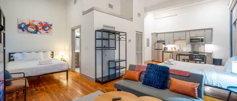 1 chambre, fer et planche à repasser, Wi-Fi, draps fournis