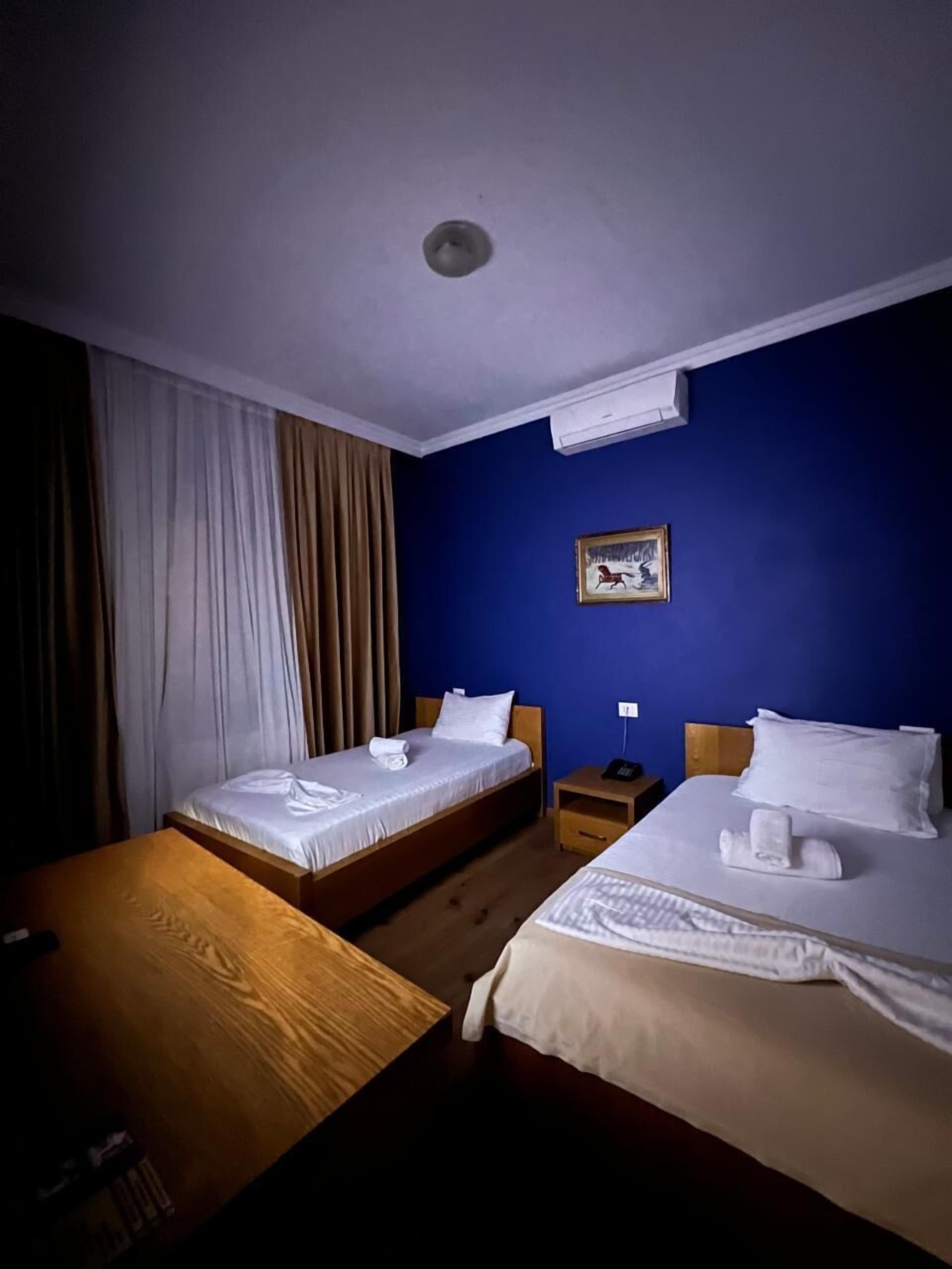 Down comforters, minibar, soundproofing, iron/ironing board