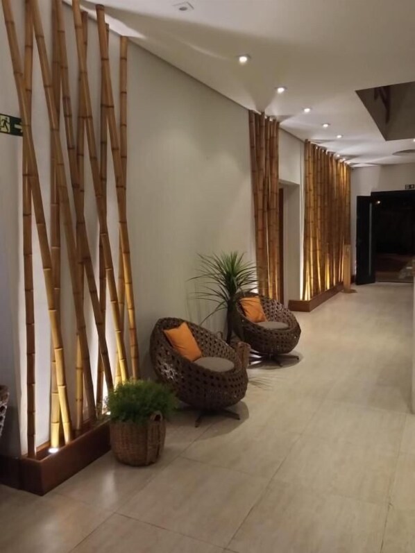 Living area - Pousada Casatua (São Sebastião)