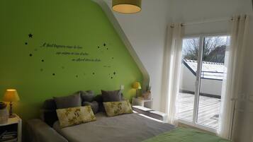 2 chambres, fer et planche Ă repasser, Wi-Fi