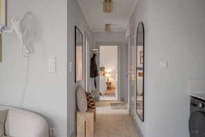 2 bedrooms, iron/ironing board, WiFi, bed sheets - Stylish 2BR Apartment in Central Sundbyberg (Sundbyberg)