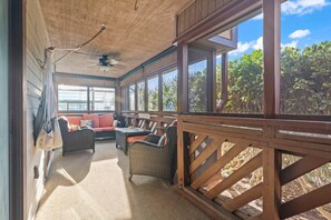 Terrace/patio - Waves & Rays - Stay, Play, and Soak Up the Day! (Horry County)