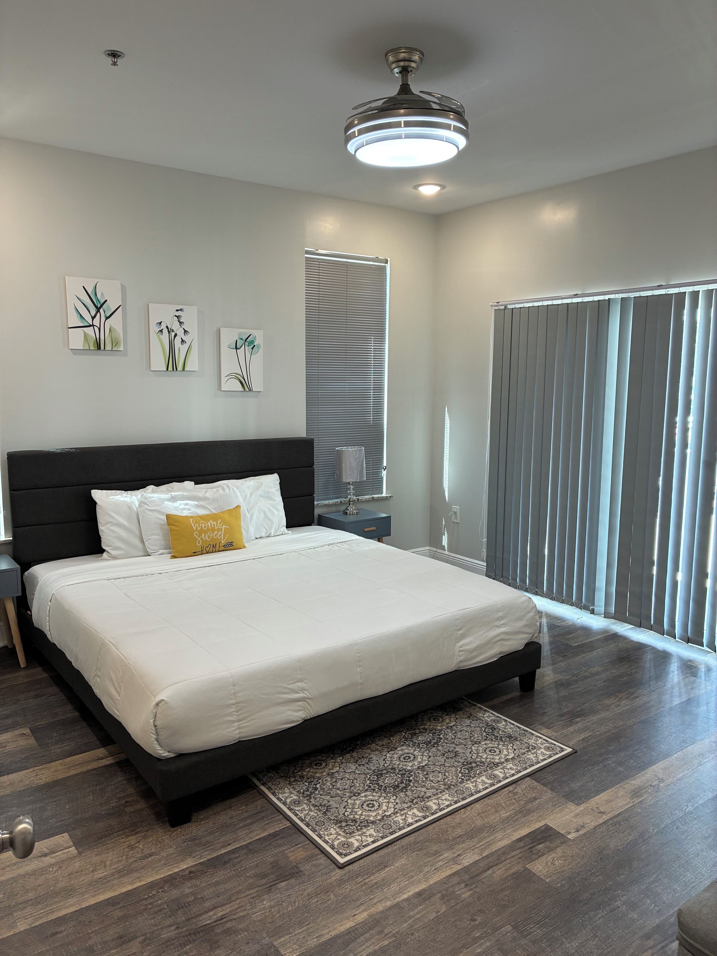 2 habitaciones, tabla de planchar con plancha y wifi gratis 