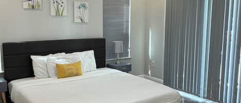 2 habitaciones, tabla de planchar con plancha y wifi gratis