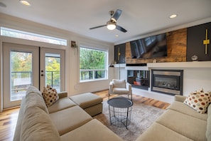 تلفزيون، مدفأة