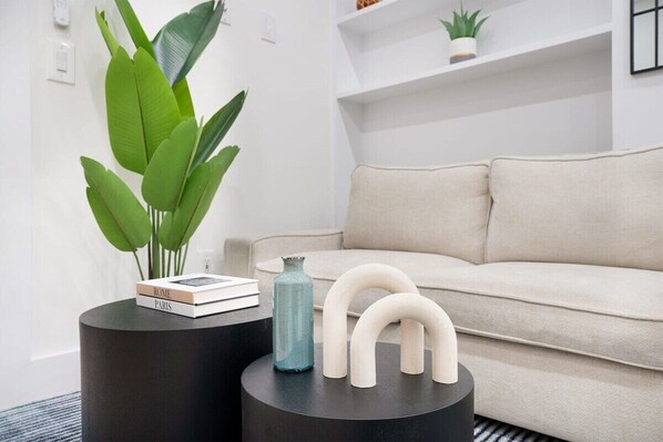 公寓, 2 間臥室, 可攜帶寵物 | 起居區