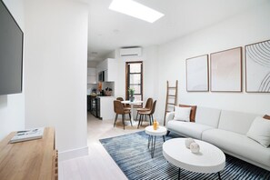 公寓, 2 間臥室, 可攜帶寵物 | 起居區