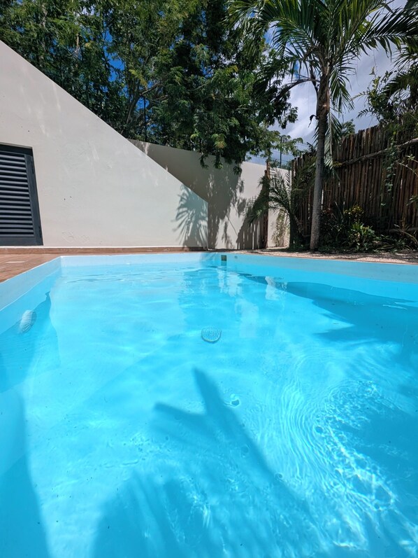 Outdoor pool - Luxury 4 Bedroom Villa, Private Pool Near to restaurants, cafes, bars & beach! (Tulum)