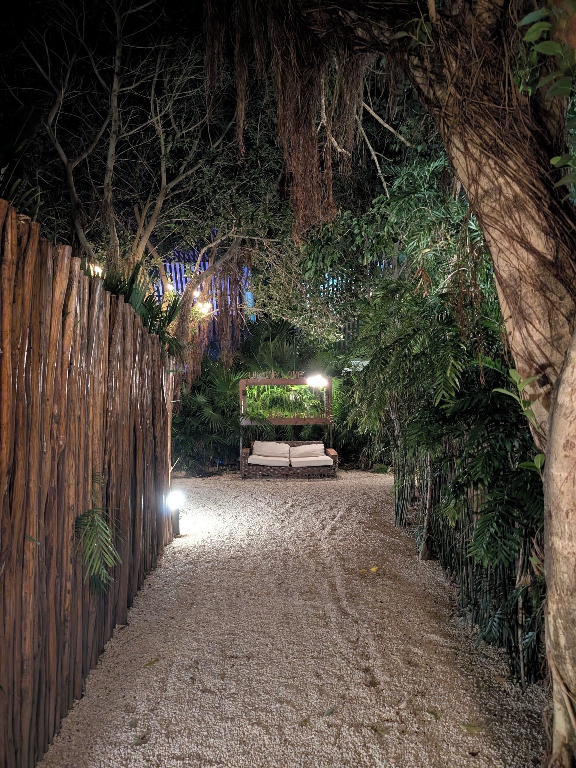 Enceinte de l’hébergement